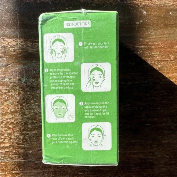 PAQIMAN Green Tea Oil Solid Mask - Picture 2 of 3